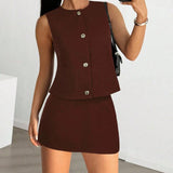 Temperament Blouse Casual Sleeveless