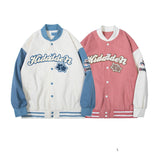 Retro Loose Stitching JacketOutfit