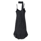 Women's Explosive Sling Ribbon Loaf Side Sling Wave Point Scarf